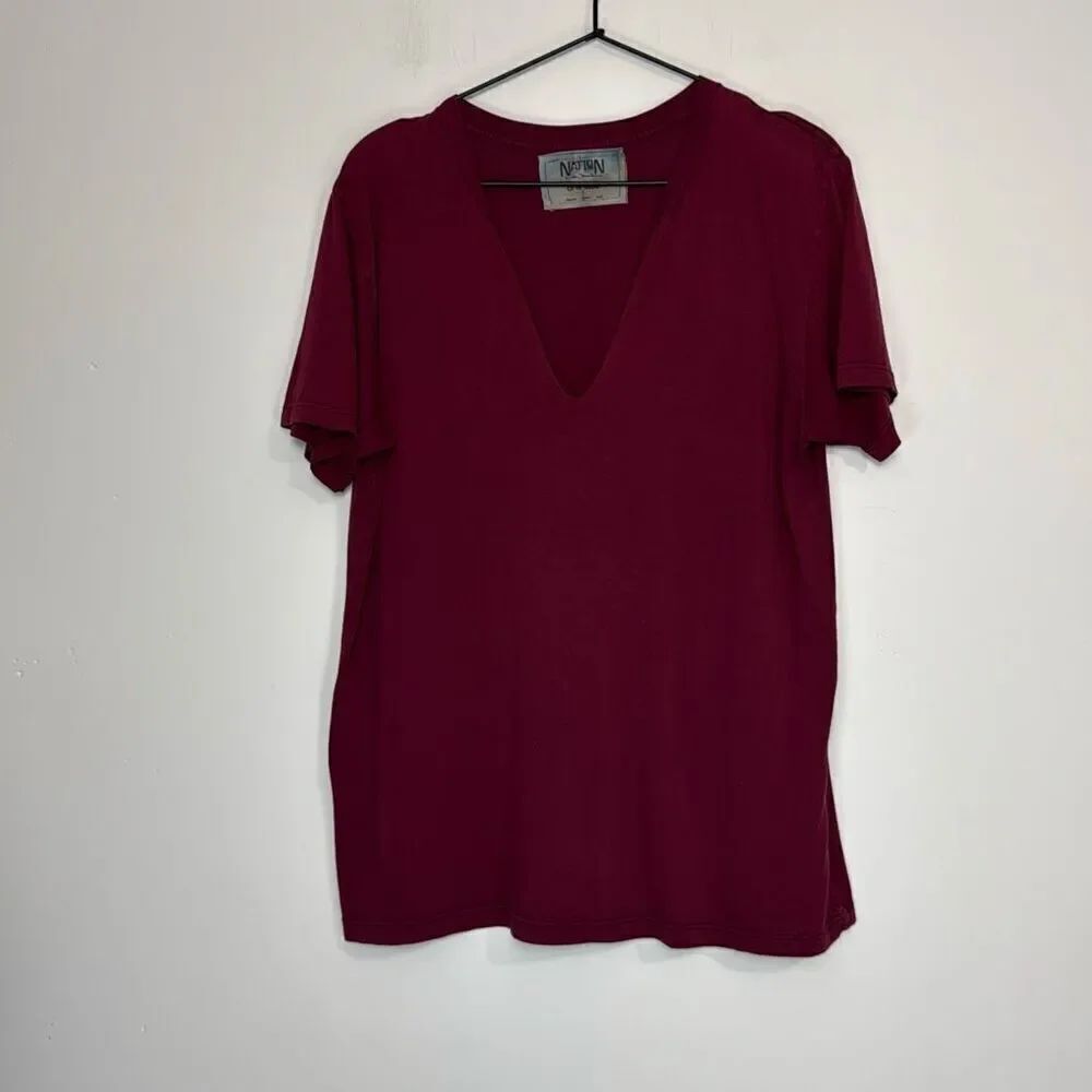 Nation LTD Karen Short Sleeve Tee OS
